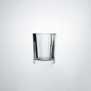 Tequilero Shot Mezcalero Caballito Cubo Cuadrado (60ml)