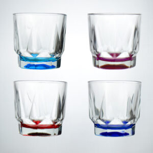 Juego De Vasos Diamante Color (330ml)